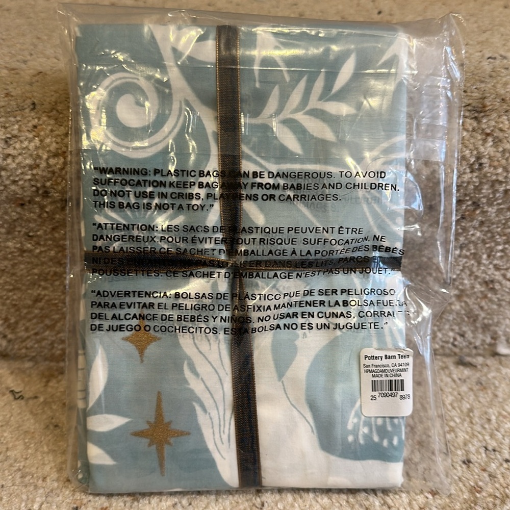Pottery Barn Teen Harry Potter Magical Damask Euro Sham NWT - Picture 3 of 3